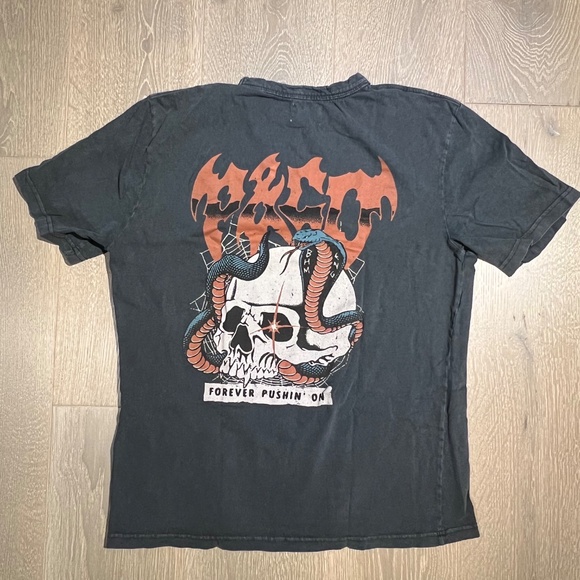 P&Co men's small graphic tee heavyweight cotton - Picture 1 of 6